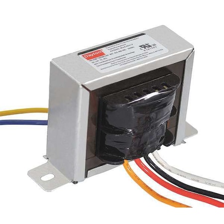 Class 2 Transformer, 40 VA, Not Rated, 24V AC, 120/208/240V AC MPN:4VZE4