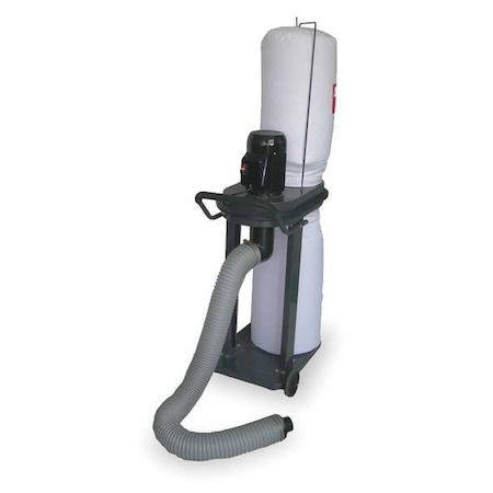 Wood Dust Collector, 660 cfm CFM Max Flow, 1 hp, Single Phase MPN:1RWB3