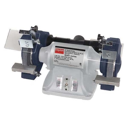 Bench Grinder, 10 in Max. Wheel Dia, 1 in Max. Wheel Thickness, 36/60 Grinding Wheel Grit MPN:2LKT3