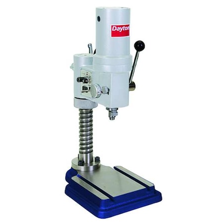 Bench Drill Press, Direct Drive, 1/4 hp, 115V AC V, 9 5/8 in Swing, Variable Speed MPN:2LKU8