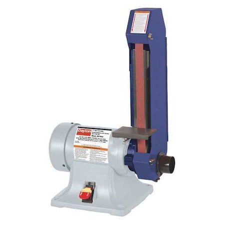 Belt Grinder, 1/2 hp, - Disc Dia, - RPM Disc Speed, Corded, 115V, 230V V MPN:2RYN6