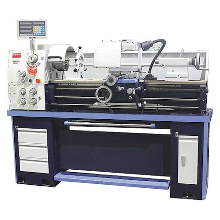 Lathe, 230V AC Volts, 2 hp HP, 60 Hz, Three Phase 40 in Distance Between Centers MPN:467K87