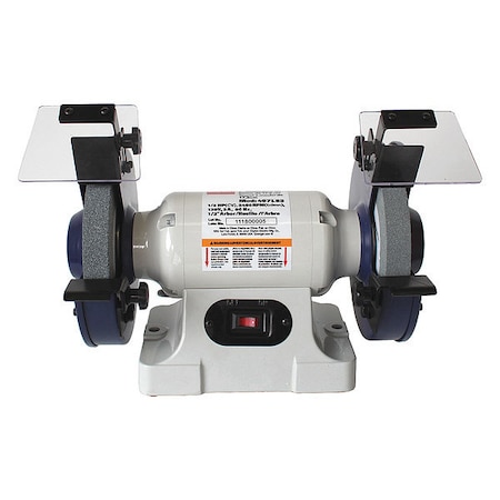 Bench Grinder, 7 in Max. Wheel Dia, 36/60 Grinding Wheel Grit MPN:467L83
