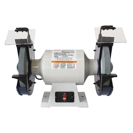 Bench Grinder, 10 in Max. Wheel Dia, 36/60 Grinding Wheel Grit MPN:467L85