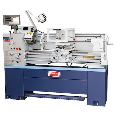 Lathe, 220V AC Volts, 3 hp HP, 60 Hz, Three Phase 40 in Distance Between Centers MPN:499F40