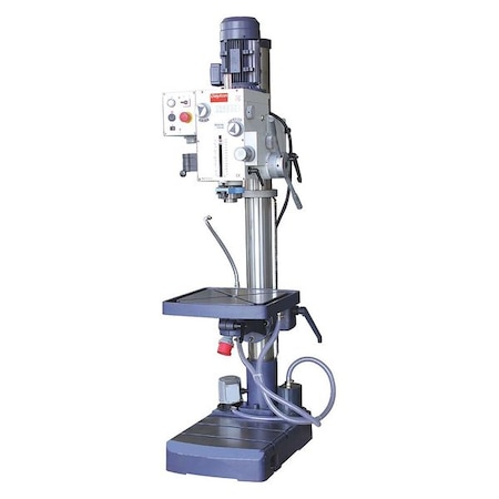Floor Drill Press, Geared Head Drive, 2 hp, 230V AC V, 22 in Swing, 12 Speed MPN:53UH08