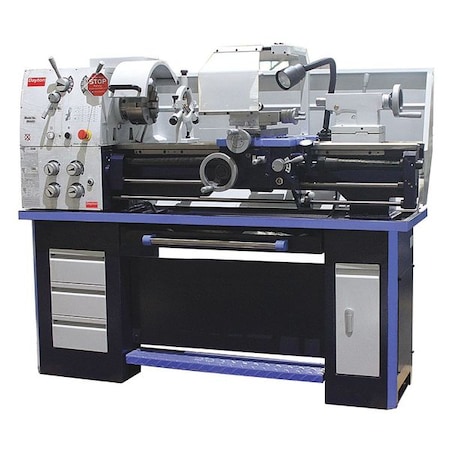 Lathe, 120V AC Volts, 2 hp HP, 60 Hz, Single Phase 36 in Distance Between Centers MPN:53UH10