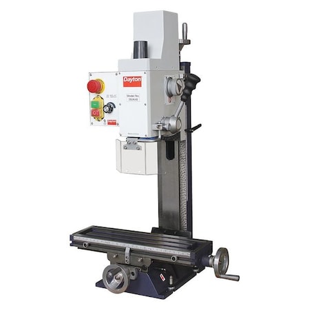 Mill/Drill Machine, 5/8 Motor HP, 60 Hz MPN:53UH19