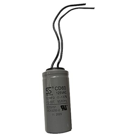 Capacitor 100uf/125v MPN:TT3211602G