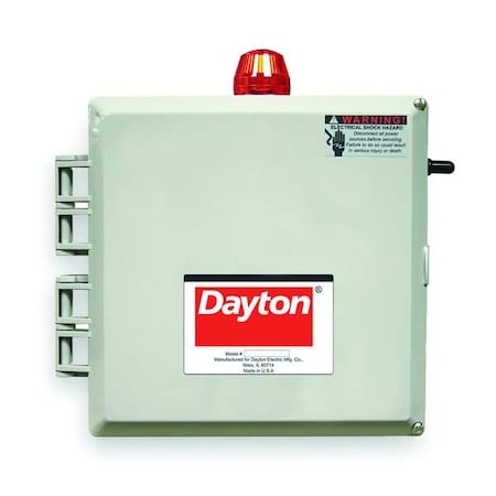 Motor/Pump Control Box, 208/240/480V MPN:2PZH8