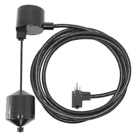 Float Switch, 10 ft, PVC, 125V AC MPN:PP92010G