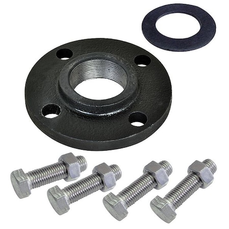 Booster Pump Flange Kit, 1-1/4 In. NPT, CI MPN:21R870