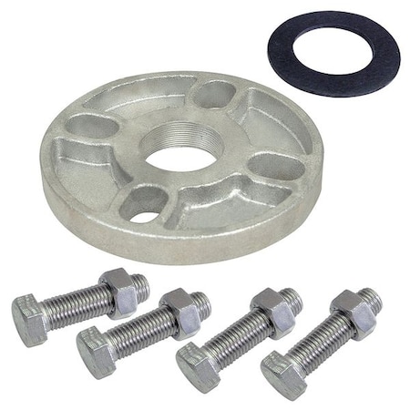 Booster Pump Flange Kit, 1-1/4 In. NPT, SS MPN:21R871