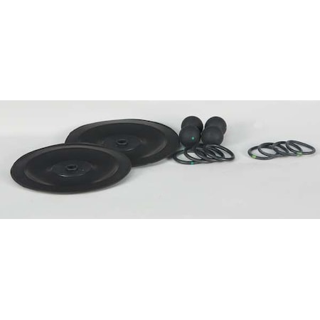 Pump Repair Kit, Santoprene, Fluid, 1/2 In MPN:22A611