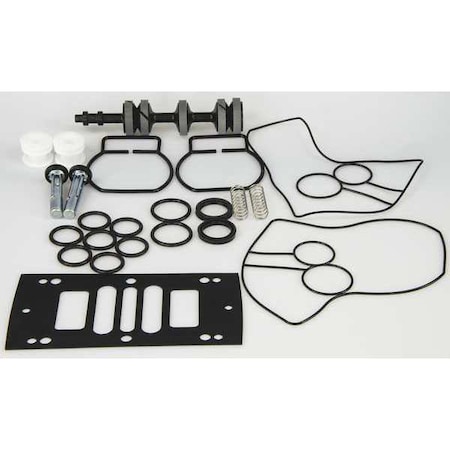 Pump Repair Kit, Buna N, Air, 1 In. MPN:22A618