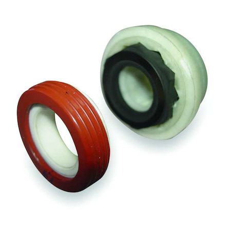 Shaft Seal, 5/8 In, Viton, Carbon, Ceramic, Seat Thickness: 0.405 in MPN:3ACF3