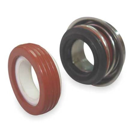 Shaft Seal, 5/8 In, Viton, Carbon, Ceramic, Max. Temp. (F): 180 Degrees F MPN:3ACF5