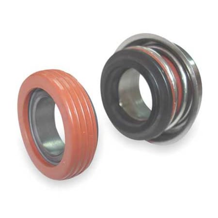 Shaft Seal, 5/8 In, Viton, Silicon Carbide, Material Content Code: VXRXR MPN:3ACF7