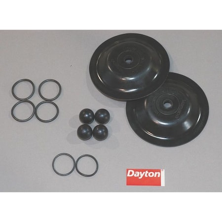 Fluid End Repair Kit, Buna-N Ball MPN:6PY66