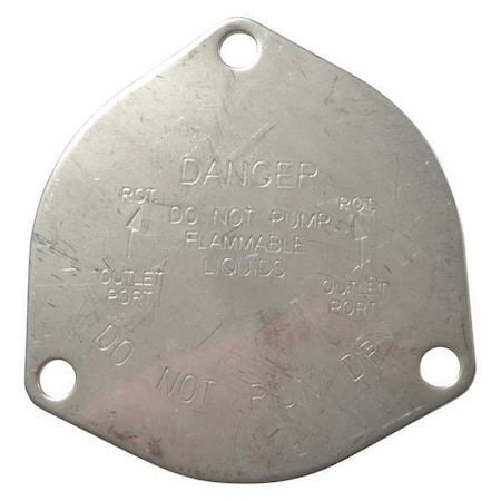 CoverPlate, PP1V0302GCompMfrModelNo. MPN:PP1V0302G