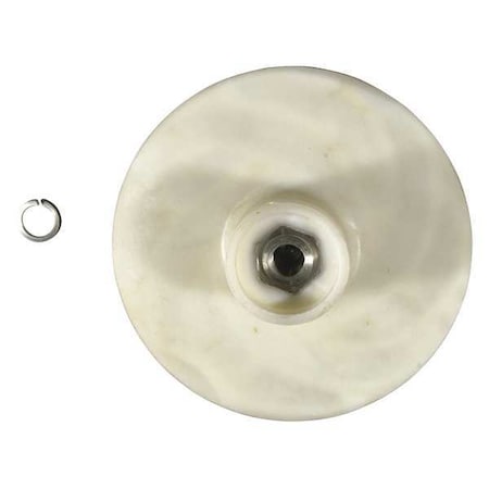 Pump Impeller, 4.64 in, PP, For 2YER3;2YER4 MPN:PPL2213BPG