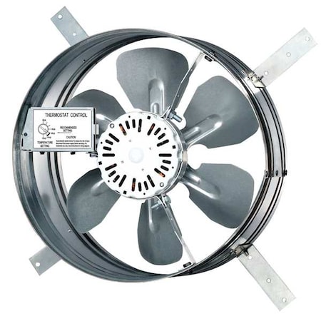 1220 CFM Gable Mount Attic Fan, 120V MPN:10W193