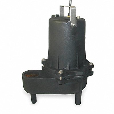 1/2 HP Sewage Ejector Pump 120VAC MPN:4CRE5