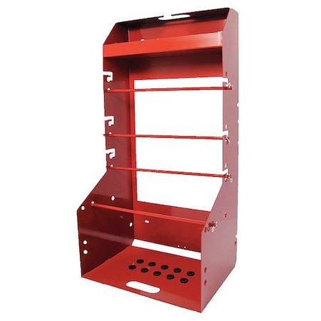 Wire Reel Caddy, Stand Alone, H 44-3/8 In MPN:34D658