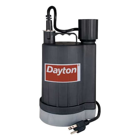 Sensor Utility Pump, 1/4HP, 120V, 50ft.Cord MPN:40GT80