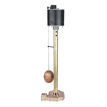 PedestalSumpPump, 10ft, 30.5in, 120V AC MPN:4KU63