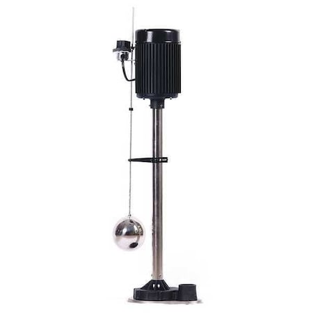 Pedestal Sump Pump, 8 ft, 37 in, 120V AC MPN:5URH7