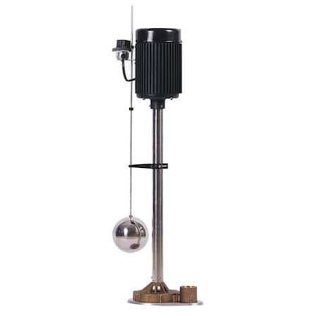 PedestalSumpPump, 8ft, 35.75in, 120V AC MPN:5URH9