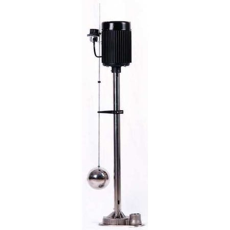 Pedestal Sump Pump, 8 ft, 43 in, 120V AC MPN:5URJ1