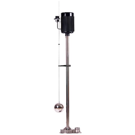 Pedestal Sump Pump, 8 ft, 55 in, 120V AC MPN:5URJ4