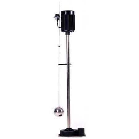 Pedestal Sump Pump, 8 ft, 55 in, 120V AC MPN:5URJ6