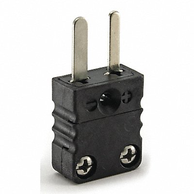 Thermocouple Plug J Black Miniature MPN:36GK81