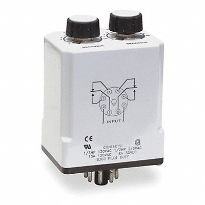 H7812 Time Delay Relay 120VAC/DC 10A DPDT MPN:1EGD1