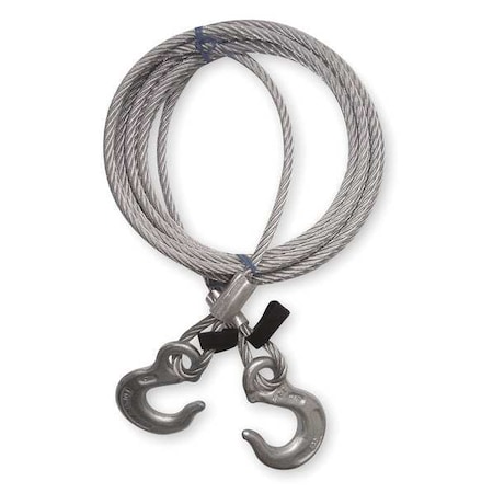Emergency Tow Cable, L20ft., 1960 lb. MPN:1DLK5