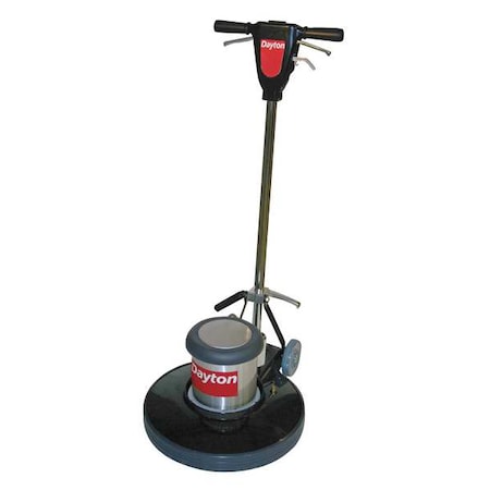 Floor Scrubber, Dual, 20 In, 1.5 HP, 185/330 MPN:4NEK1