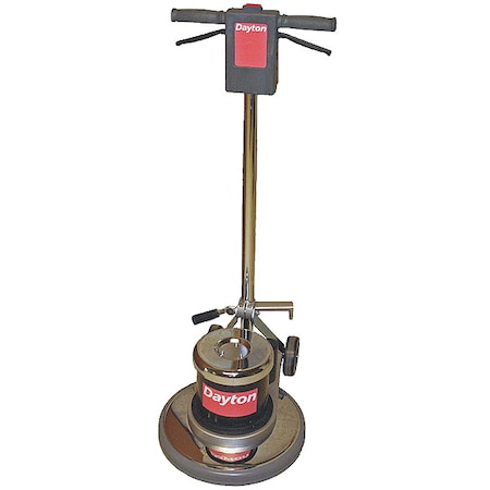 Floor Scrubber, Single, 17 In, 1.5HP, 175rpm MPN:6UFR5
