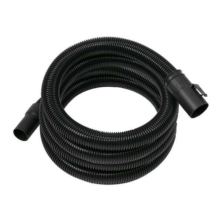 Vacuum Hose, 18 ft L, Black, Plastic MPN:783GA1