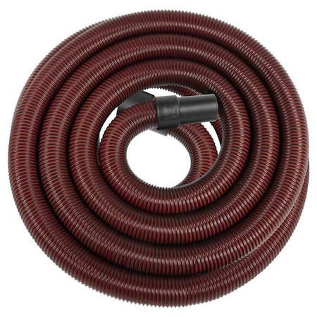 Vacuum Hose, 25 ft L, Black, Plastic MPN:783GA3