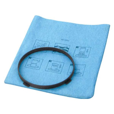 Vacuum Bag, 1/8 in H, Cloth MPN:783GC3