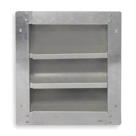 Louver, Adj w/ 40 to 52 In, Aluminum MPN:2FTX2