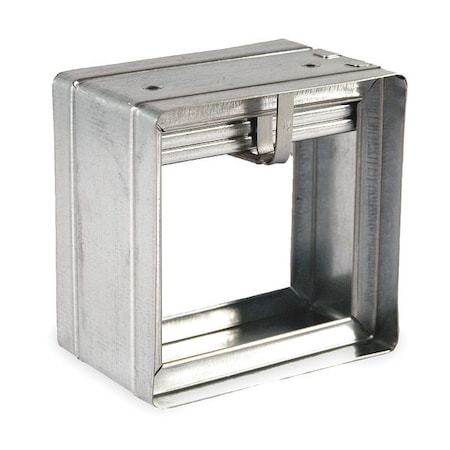 Square Fire Damper, 5-3/4 In. W, 165 Deg F MPN:2TGA1