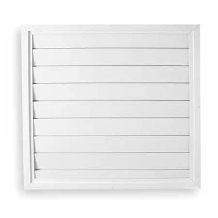 Spring Backdraft Damper, Vert/Horz Ceiling Mount, 24 in Dia Fan, 26 in H x 26 in W x 5 in D, 2000fpm MPN:3HHR2