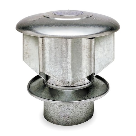 Cap, Vent, 6 In MPN:3TZ74
