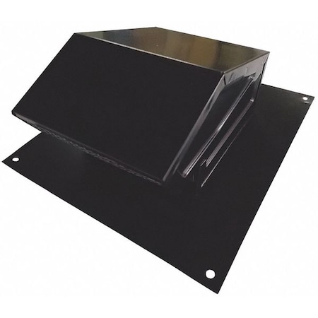 Roof Cap, 4 in. Fits Duct Size, Aluminum MPN:45PE70