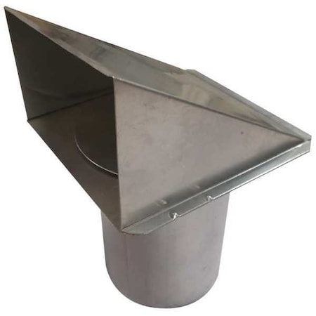 Wall Cap, 3 or 4 in. Fits Duct Size MPN:45PE71