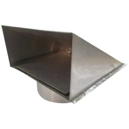 Wall Cap, 8 in. Fits Duct Size, Aluminum MPN:45PE73